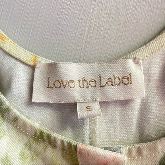 Love the Label Eva floral print peplum top 26664 - Picture 4 of 5